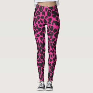 Leggings motif poster de animal