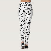 Leggings Motif Poster de animal moderne chic dalmate (Dos)