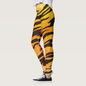 Leggings Motif Poster de animal Tiger Stripes (Gauche)