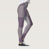 Leggings Motif pourpre (Droite)