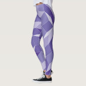 Leggings Motif pourpre (Gauche)