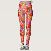 Leggings Motif Protea (Devant)