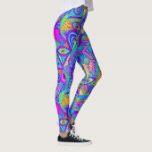 Leggings Motif psychédélique (Droite)