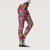 Leggings Motif psychédélique (Droite)