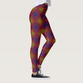 Leggings Motif psychédélique Rainbow Chevron (Droite)