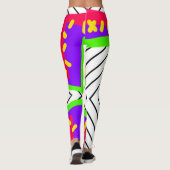 Leggings Motif Punk (Dos)