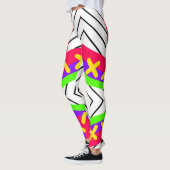 Leggings Motif Punk (Gauche)