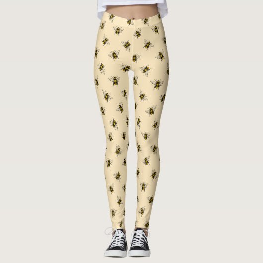 Leggings Motif Queen Bee (Devant)