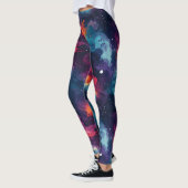 Leggings Motif Rainbow Galaxy (Gauche)