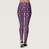 Leggings Motif Rainbow Hearts (Dos)