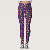 Leggings Motif Rainbow Hearts (Devant)