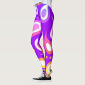 Leggings Motif Rainbow Paisley (Gauche)