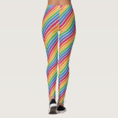 Leggings Motif Rainbow Stripes (Dos)