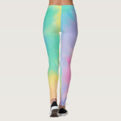 Leggings Motif Rainbow Tie Dye (Dos)