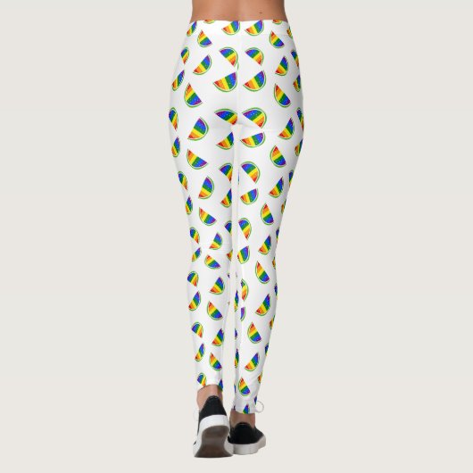Leggings Motif Rainbow Watermelon (Dos)