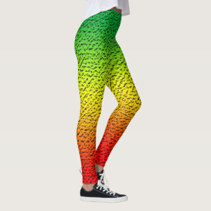 Leggings Motif Rasta
