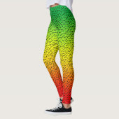 Leggings Motif Rasta (Gauche)