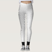 Leggings Motif rayé à points (Devant)