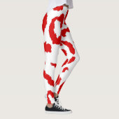 Leggings Motif Red Leopard (Droite)