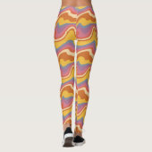 Leggings Motif rétro super (Dos)