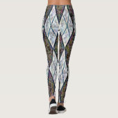 Leggings motif rhomboid (Dos)