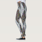 Leggings motif rhomboid (Gauche)