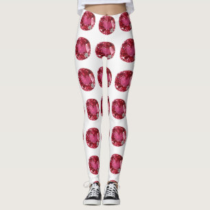 Leggings Motif rose