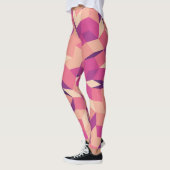 Leggings Motif rose Abstrait (Gauche)