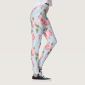 Leggings Motif rose et Pois (Droite)