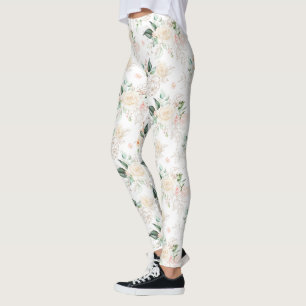 Leggings Motif rose Floral Garden