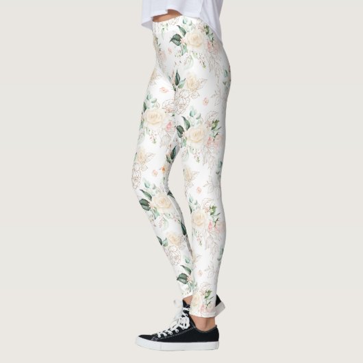 Leggings Motif rose Floral Garden (Gauche)