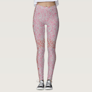 Leggings motif rose.r.dpnk.02b LGrey BG