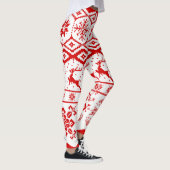 Leggings Motif rouge (Droite)