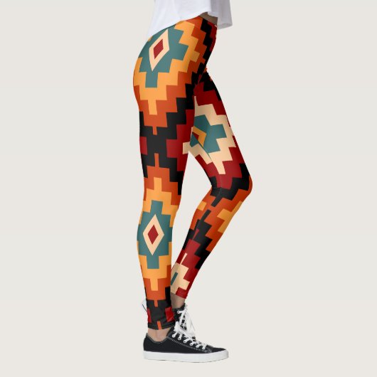 Leggings Motif roumain d'art populaire (Droite)