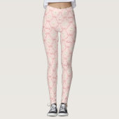Leggings Motif Ruban Rose Hedwig (Devant)