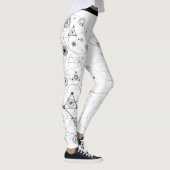 Leggings Motif sacré de la géométrie (Droite)