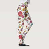 Leggings Motif sans couture de donuts (Droite)
