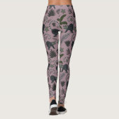 Leggings Motif sans couture Les animaux tropicaux sauts de  (Dos)