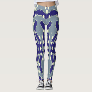 Leggings Motif sans couture multicolore "Ratti_Creative_Art