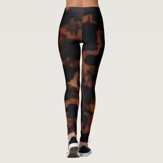 Leggings Motif sans fil Tortoiseshell, Chic TortoiseShell (Dos)
