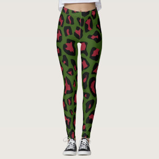 Leggings Motif sans voile Leopard