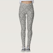 Leggings Motif sauvage africain (Devant)