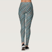Leggings Motif Sea Shell, Bleu (Dos)
