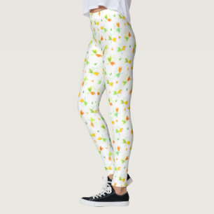 Leggings Motif Shamrock du drapeau irlandais