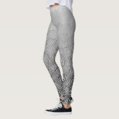 Leggings Motif Shell.04.w Gris BG (Gauche)