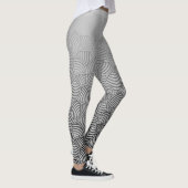 Leggings Motif Shell.04.w Gris BG (Droite)