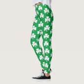 Leggings Motif simple de shamrock (Gauche)