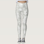 Leggings Motif Snowflake (Devant)