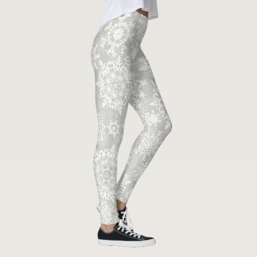 Leggings Motif Snowflake (Droite)