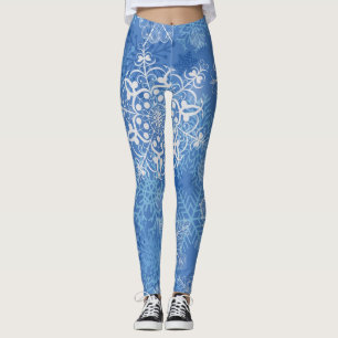 Leggings Motif Snowflake